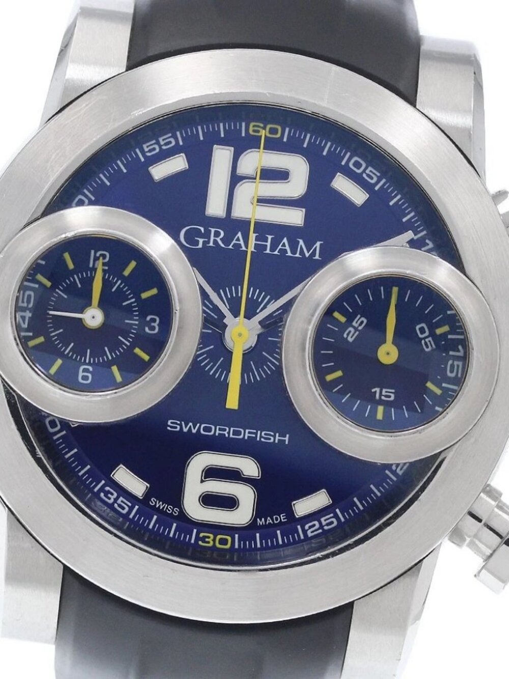 GRAHAM Swordfish 25WBS.U04R Chronograph blue Dial Automatic Men's Watch_960506